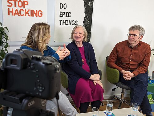 Christof Paar und Angela Sasse bei Nachgehackt