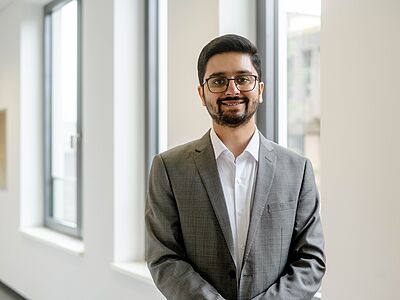 Bilal Zafar wurde zum neuen Professor für Computing und Society ernannt.